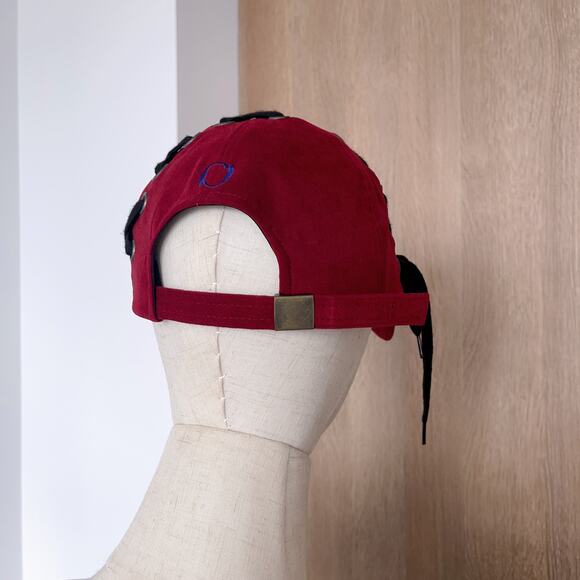 Oct. 3 Korean Fashion Velvet Cap with Tie (One Size) - Picture 3 of 6